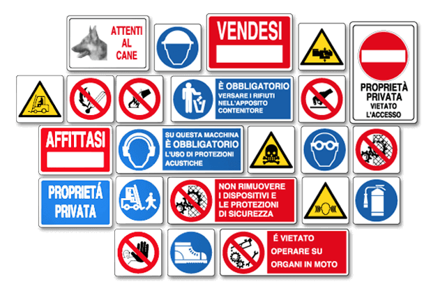 Etichette per l'industria